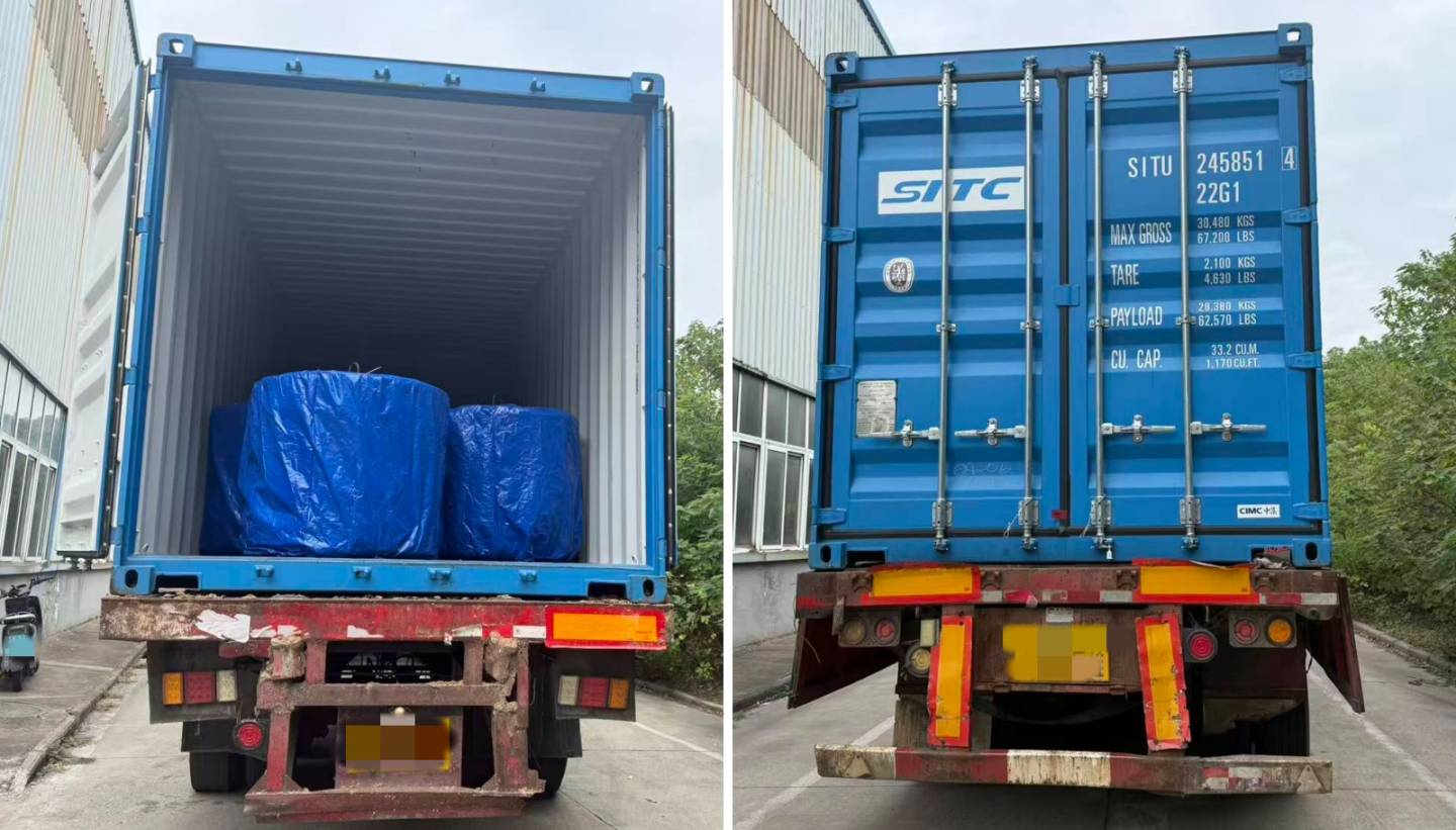 Отгрузка 660 железнодорожных колес в Бангладеш 21 сентября 2025 г.